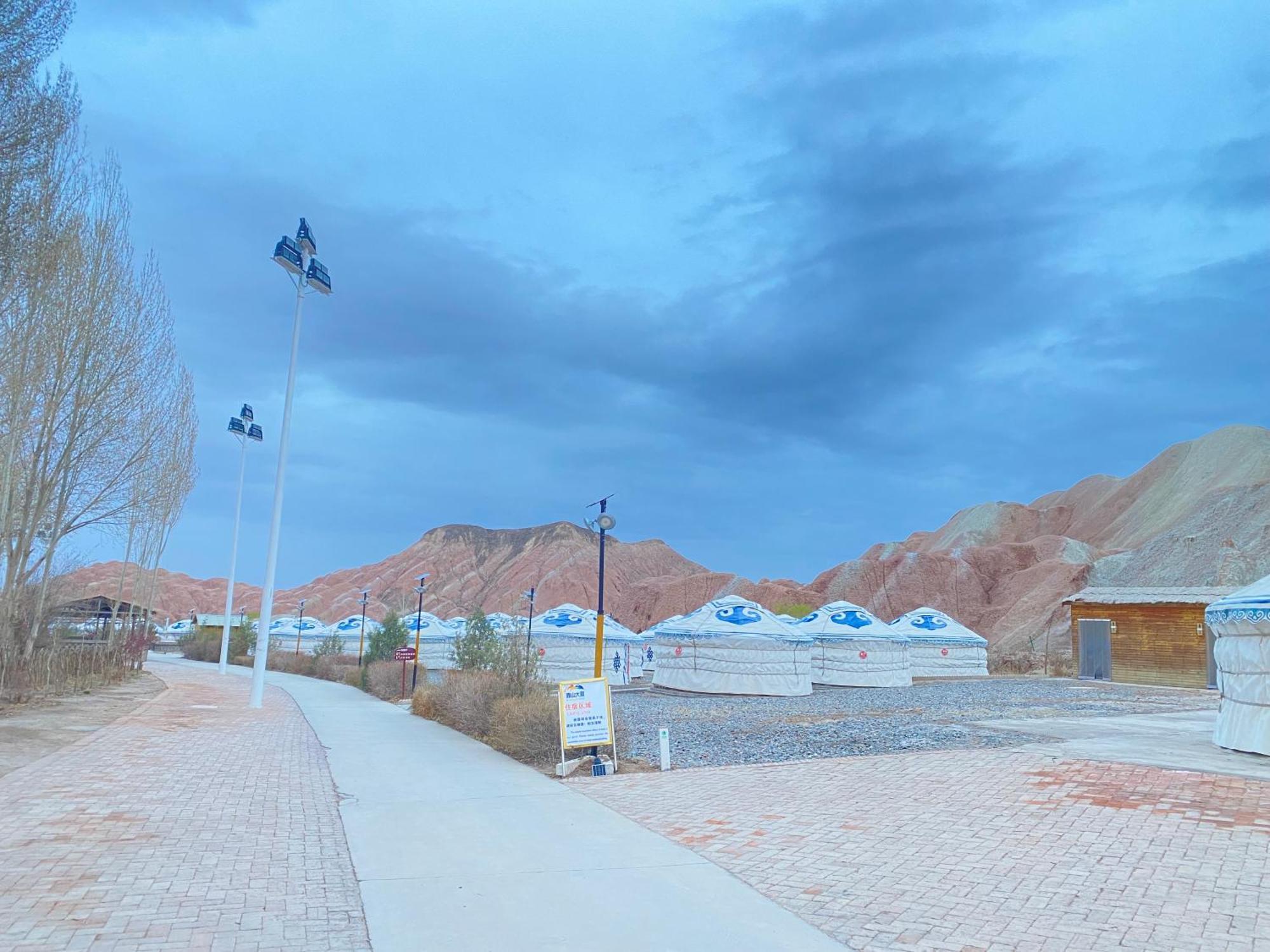 Kaoshan Tent Zhangye Luaran gambar