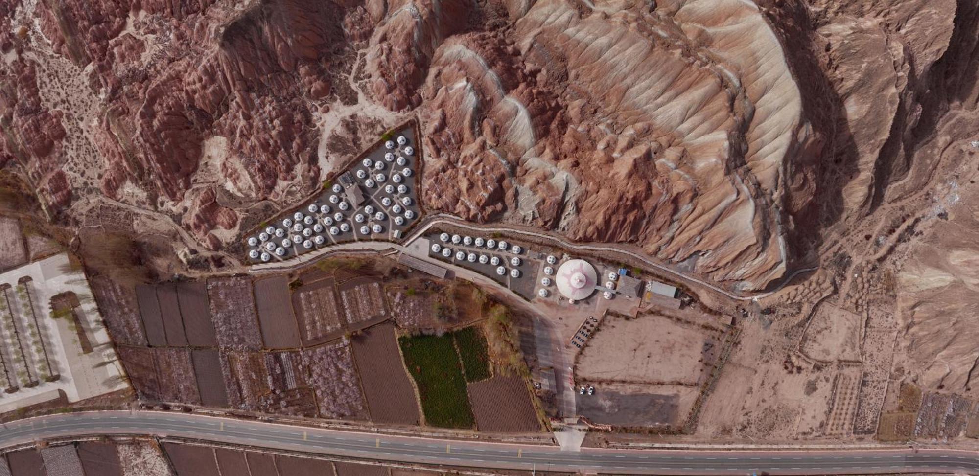 Kaoshan Tent Zhangye Luaran gambar