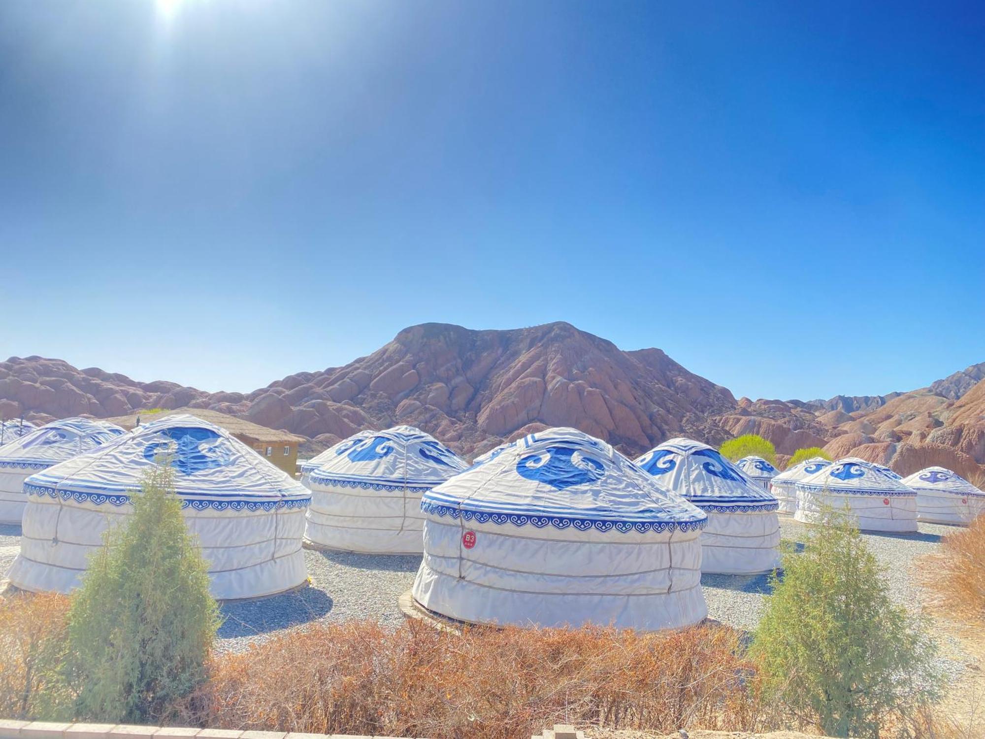 Kaoshan Tent Zhangye Luaran gambar