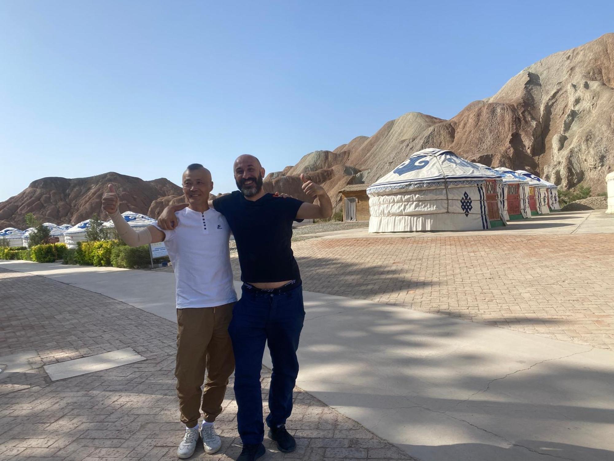 Kaoshan Tent Zhangye Luaran gambar