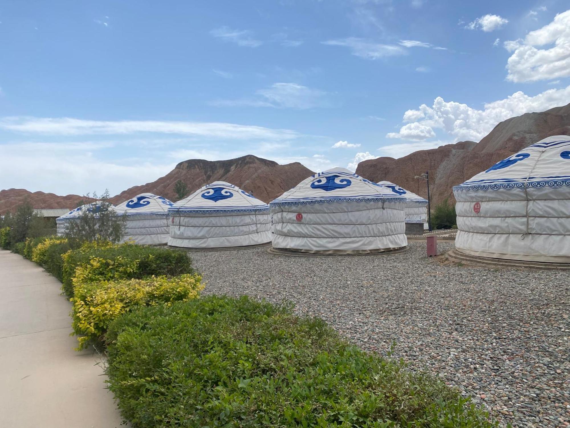 Kaoshan Tent Zhangye Luaran gambar
