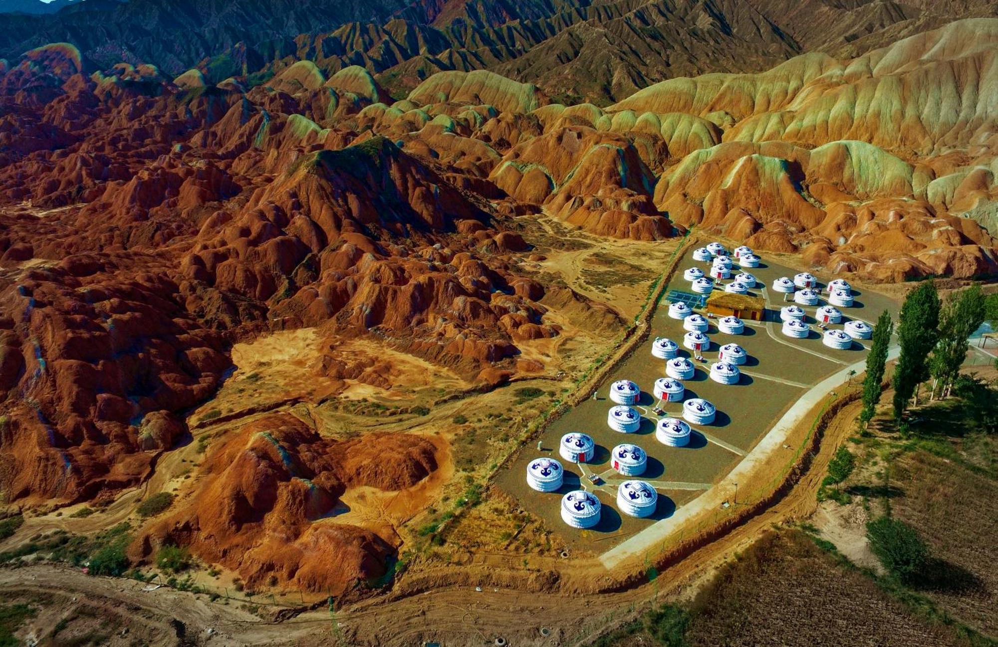 Kaoshan Tent Zhangye Luaran gambar