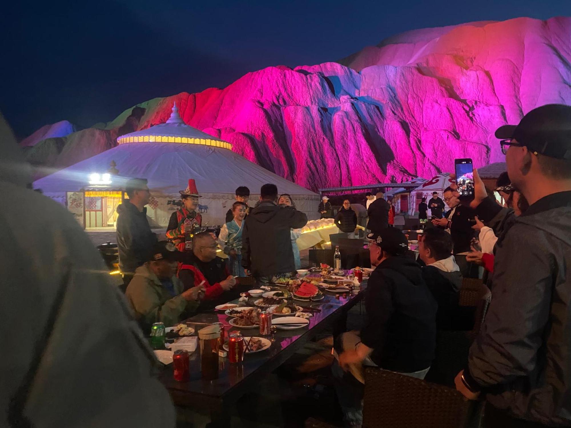 Kaoshan Tent Zhangye Luaran gambar