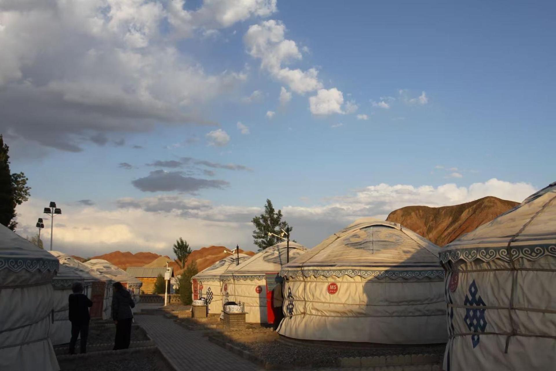Kaoshan Tent Zhangye Luaran gambar