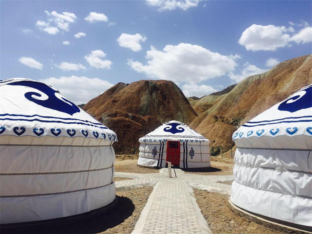 Kaoshan Tent Zhangye Luaran gambar