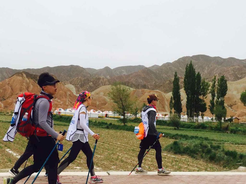 Kaoshan Tent Zhangye Luaran gambar