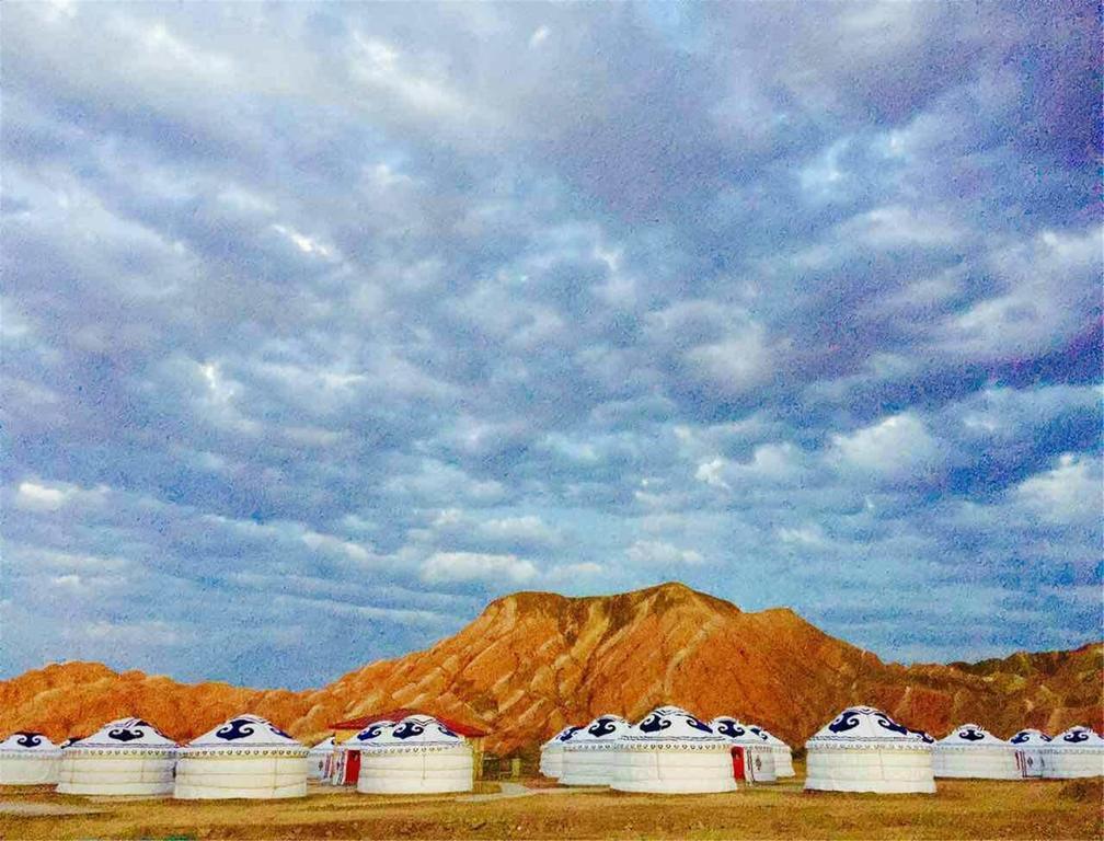 Kaoshan Tent Zhangye Luaran gambar